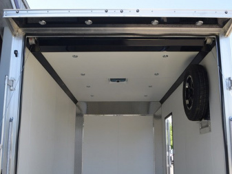 New MISSION 7’6″ X 14′ ENCLOSED MOTORCYCLE TRAILER 7K