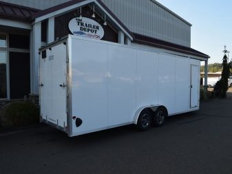 New EZ HAULER 7’6″ X 24′ ENCLOSED SNOWMOBILE TRAILER 7K