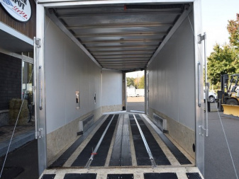 New EZ HAULER 7’6″ X 24′ ENCLOSED SNOWMOBILE TRAILER 7K