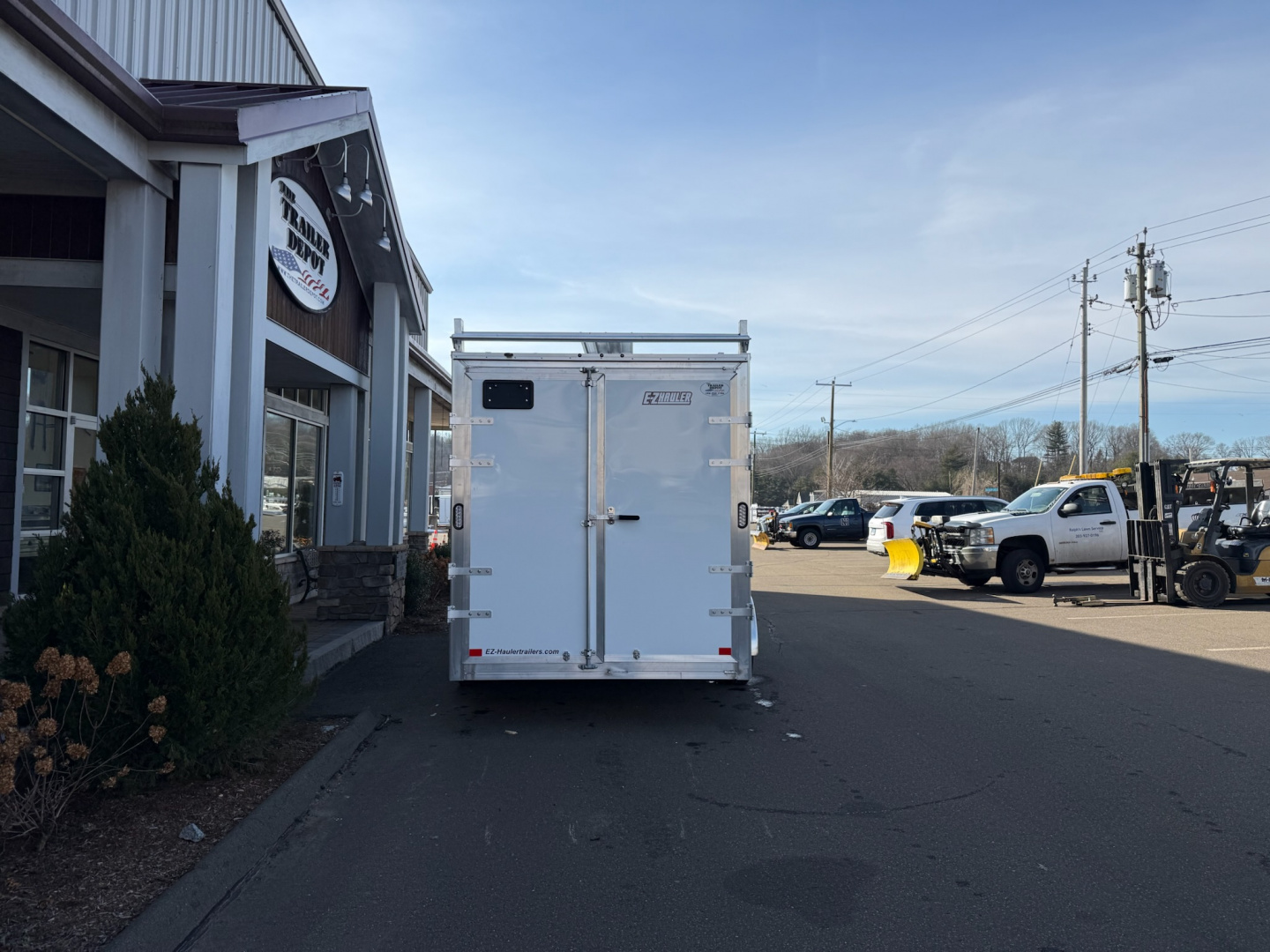New EZ Hauler 7′ X 16′ ENCLOSED CONTRACTOR TRAILER 7K