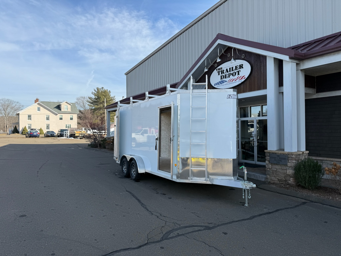 New EZ Hauler 7′ X 16′ ENCLOSED CONTRACTOR TRAILER 7K