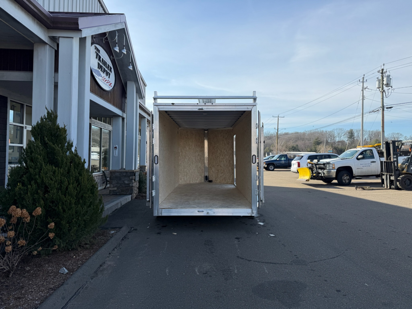New EZ Hauler 7′ X 16′ ENCLOSED CONTRACTOR TRAILER 7K
