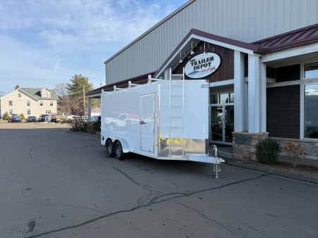 New EZ Hauler 7′ X 16′ ENCLOSED CONTRACTOR TRAILER 7K