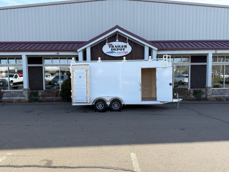 New EZ Hauler 7′ X 16′ ENCLOSED CONTRACTOR TRAILER 7K
