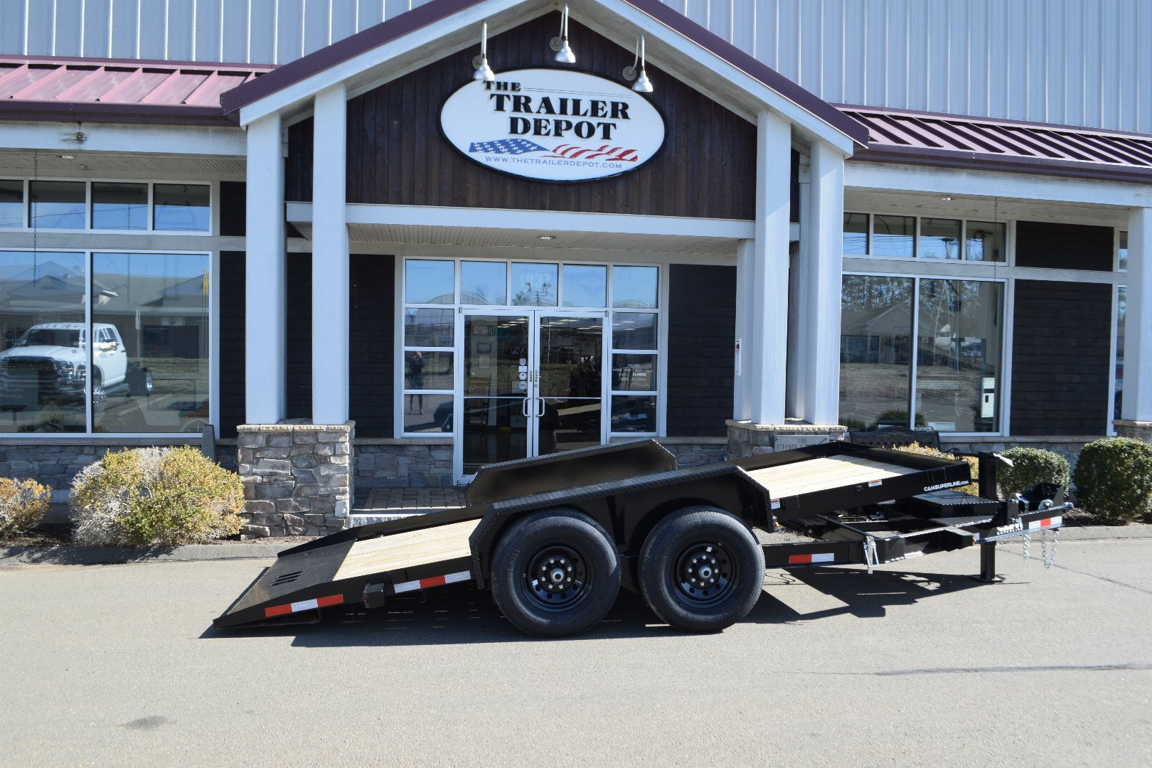 New CAM Superline 6’9″ X 16′ FULL TILT TRAILER 15.4K