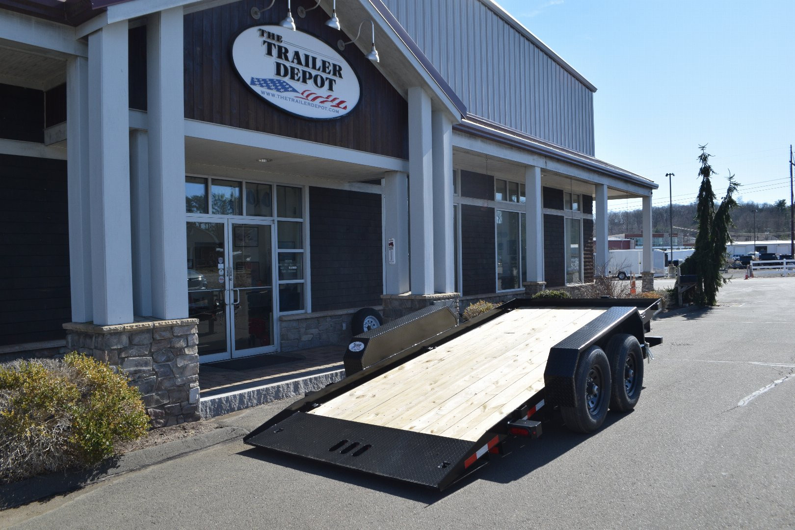 New CAM Superline 6’9″ X 16′ FULL TILT TRAILER 15.4K