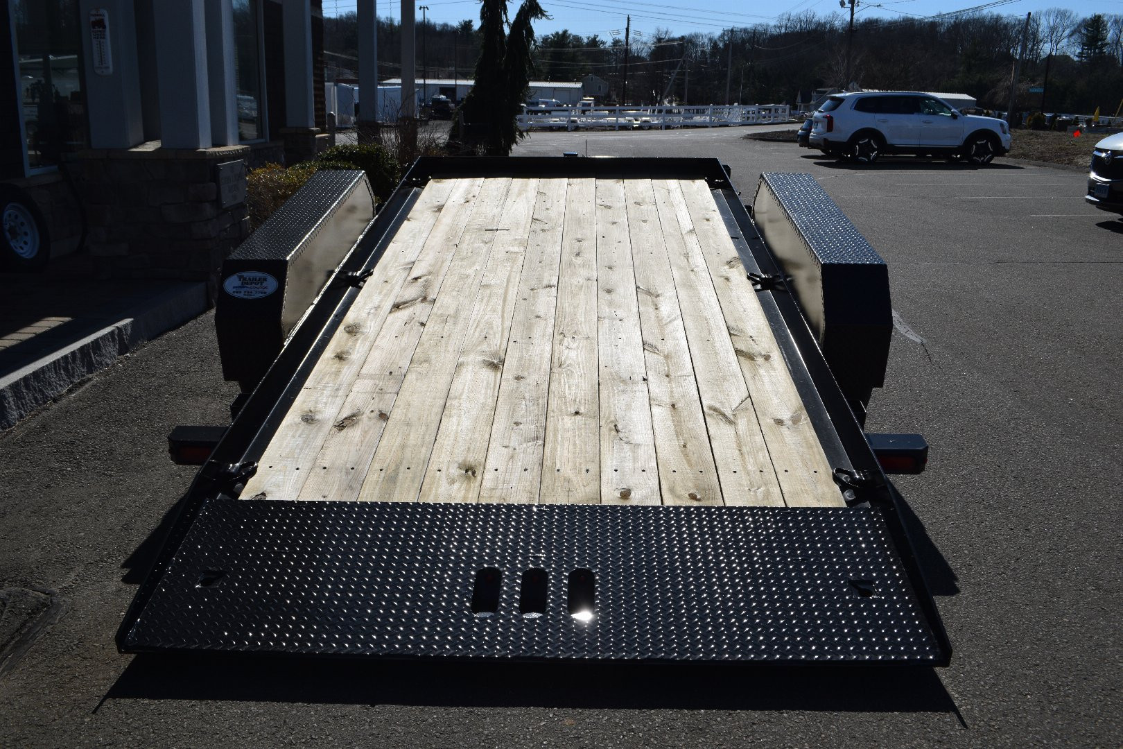 New CAM Superline 6’9″ X 16′ FULL TILT TRAILER 15.4K