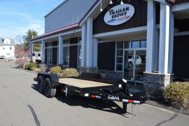 New CAM Superline 6’9″ X 16′ FULL TILT TRAILER 15.4K
