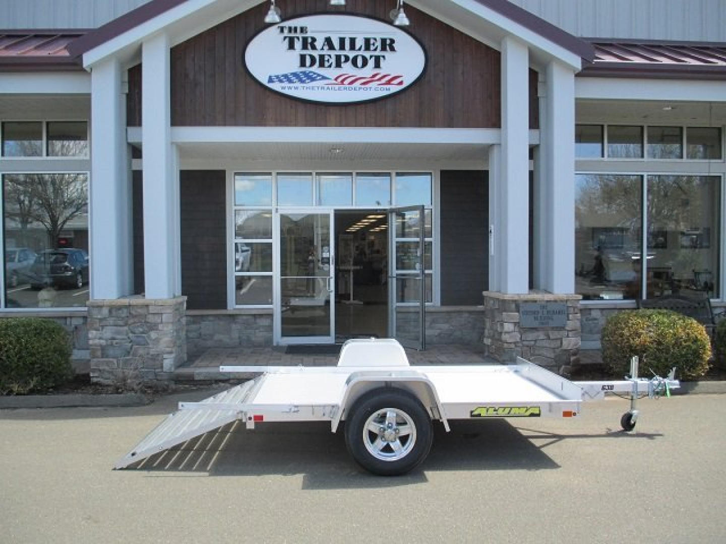 New ALUMA 5’3″ X 8′ UTILITY TRAILER 2K