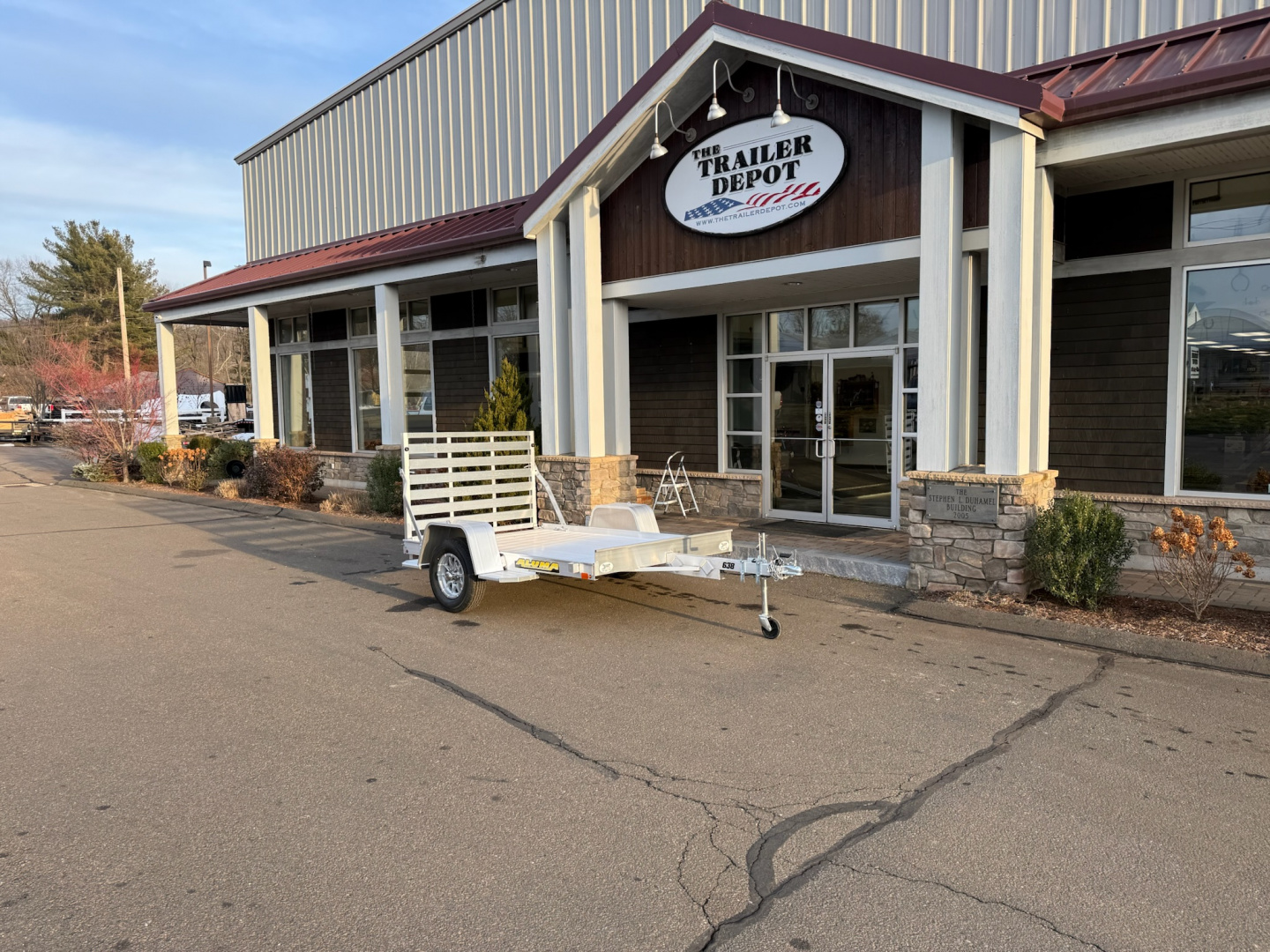 New ALUMA 5’3″ X 8′ UTILITY TRAILER 2K