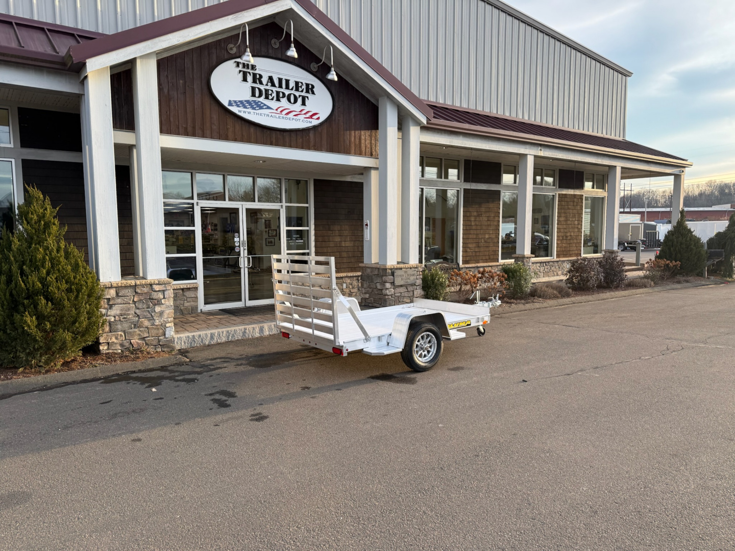 New ALUMA 5’3″ X 8′ UTILITY TRAILER 2K