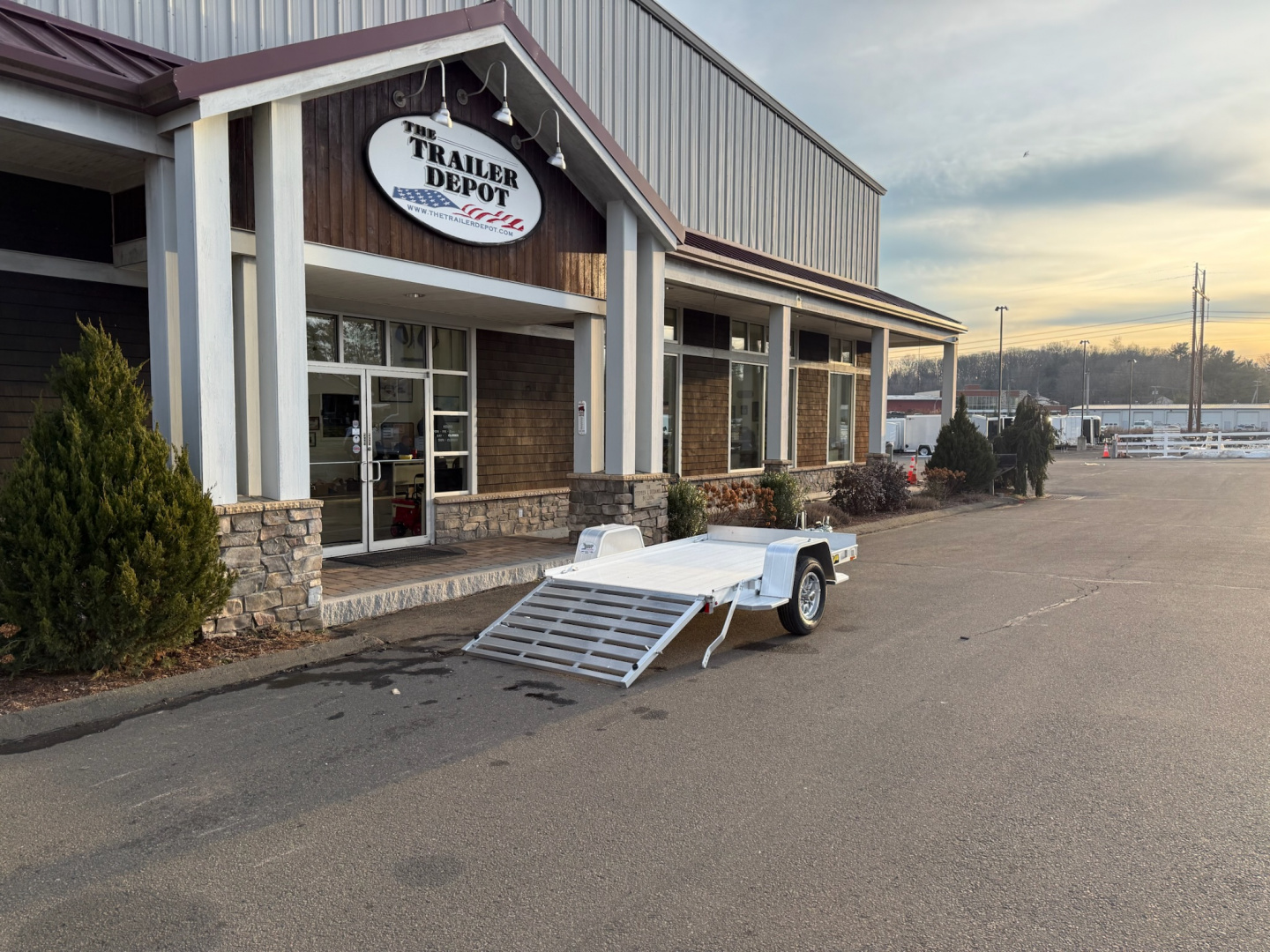 New ALUMA 5’3″ X 8′ UTILITY TRAILER 2K