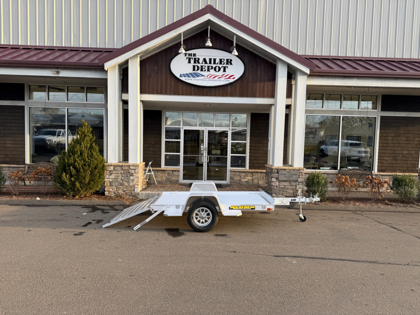 New ALUMA 5’3″ X 8′ UTILITY TRAILER 2K