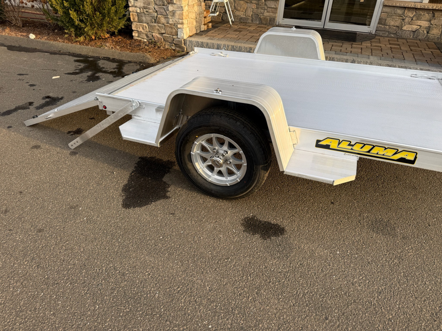 New ALUMA 5’3″ X 8′ UTILITY TRAILER 2K