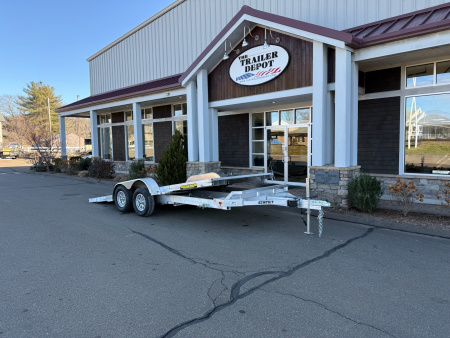 New ALUMA 6’8″ X 16′ OPEN CAR/MOTORCYCLE/ATV TILT TRAILER 7K