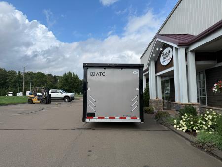 New ATC 8’6″ X 28′ ROM ENCLOSED CAR HAULER WITH ESCAPE DOOR 13.2K