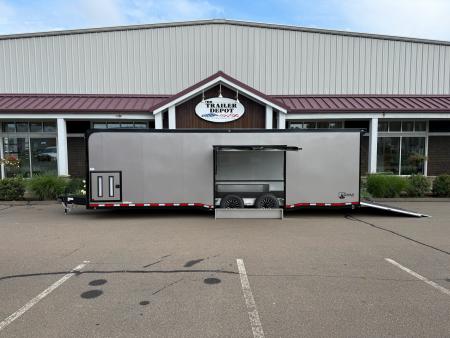 New ATC 8’6″ X 28′ ROM ENCLOSED CAR HAULER WITH ESCAPE DOOR 13.2K