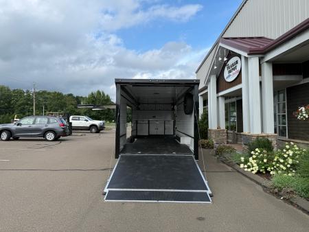 New ATC 8’6″ X 28′ ROM ENCLOSED CAR HAULER WITH ESCAPE DOOR 13.2K
