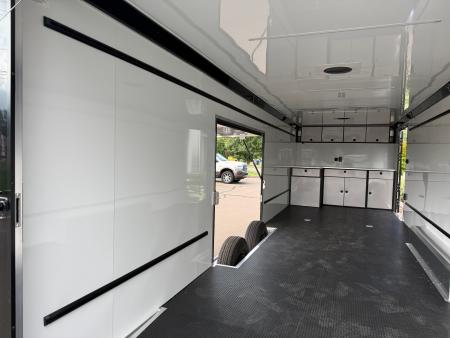 New ATC 8’6″ X 28′ ROM ENCLOSED CAR HAULER WITH ESCAPE DOOR 13.2K
