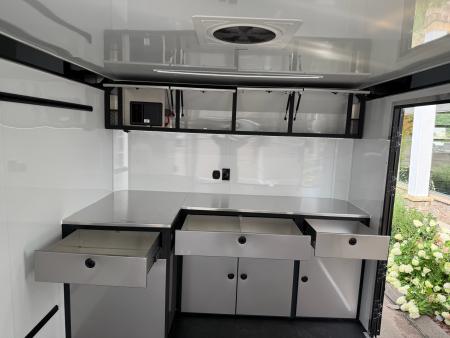 New ATC 8’6″ X 28′ ROM ENCLOSED CAR HAULER WITH ESCAPE DOOR 13.2K