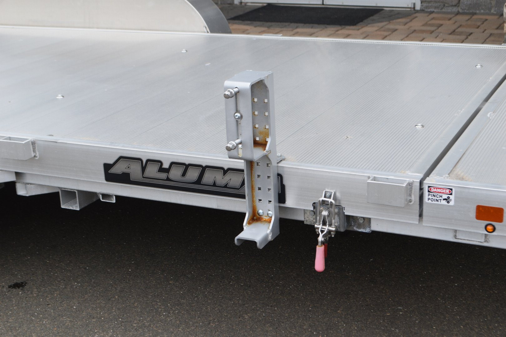 New ALUMA 6’9″ X 18′ OPEN CAR HAULER TILT 25TH ANNIVERSARY TRAILER 9.9K