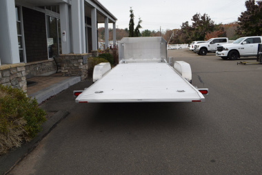New ALUMA 6’9″ X 18′ OPEN CAR HAULER TILT 25TH ANNIVERSARY TRAILER 9.9K