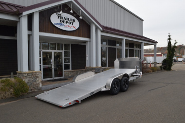 New ALUMA 6’9″ X 18′ OPEN CAR HAULER TILT 25TH ANNIVERSARY TRAILER 9.9K