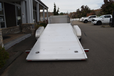 New ALUMA 6’9″ X 18′ OPEN CAR HAULER TILT 25TH ANNIVERSARY TRAILER 9.9K