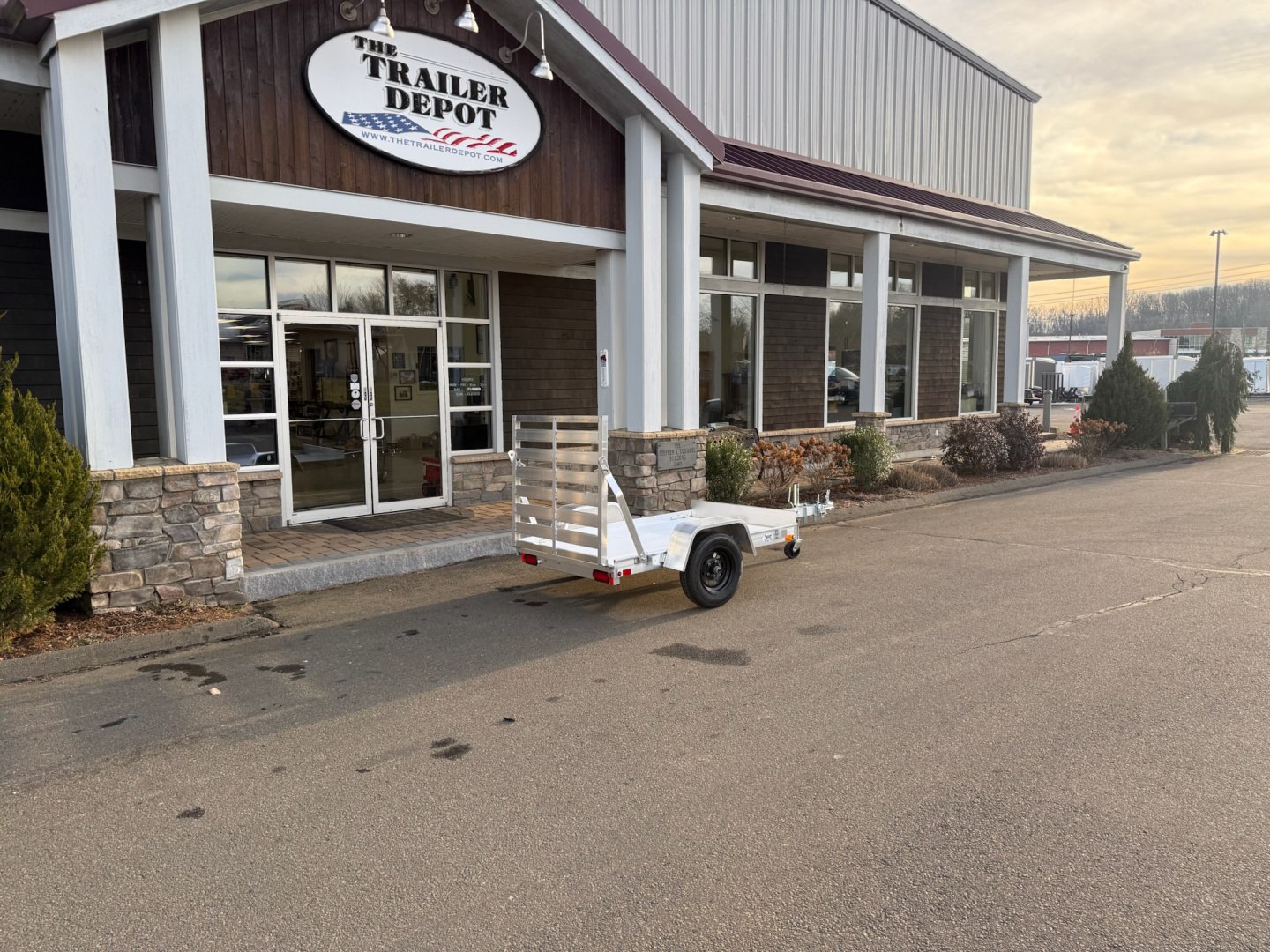 New ALUMA 4' x 6' UTILITY TRAILER 1.2K