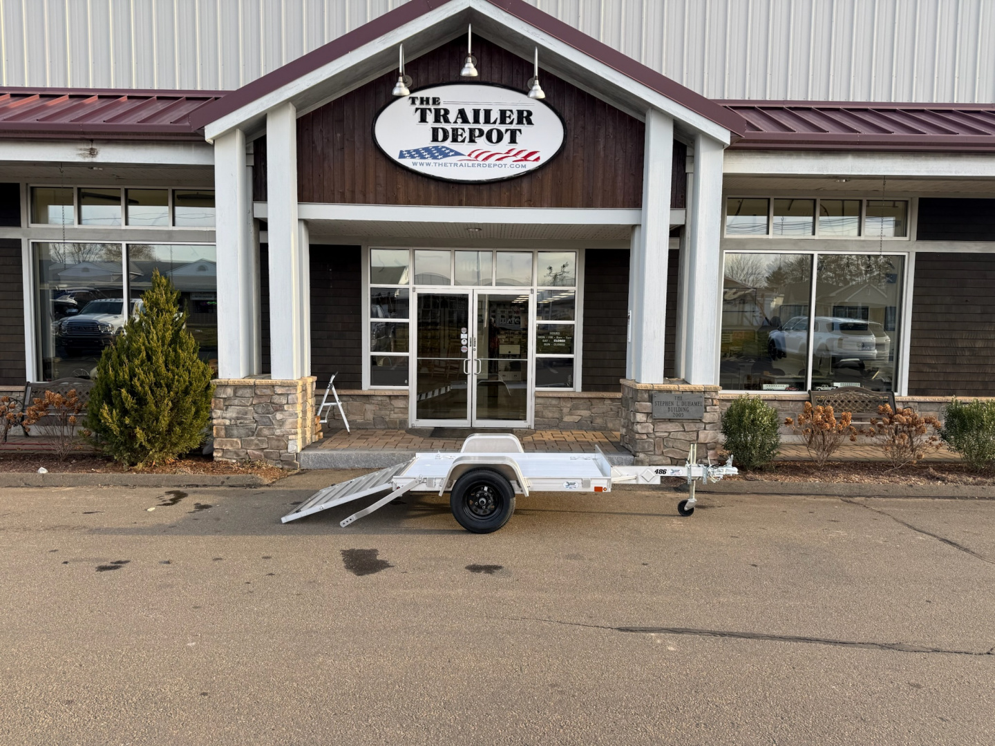 New ALUMA 4' x 6' UTILITY TRAILER 1.2K