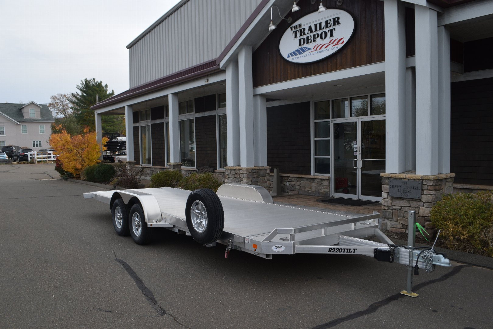 New ALUMA 6’8″ X 20′ OPEN CAR HAULER TILT 7K