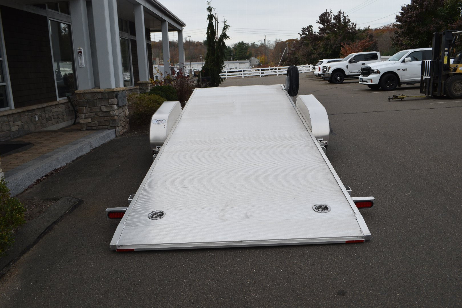 New ALUMA 6’8″ X 20′ OPEN CAR HAULER TILT 7K