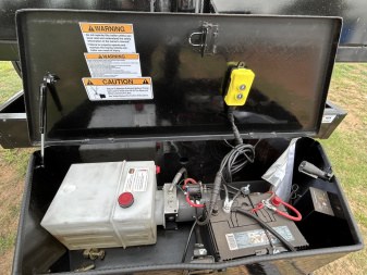 New 2025 TEXAS PRIDE TRAILERS DT7X14X2 Dump Trailer UPGRADES- 10K AXLES -12in CENTERS-3/16 TARP- SPARE