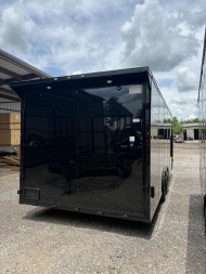 New 2025 FAMILY TRAILER FG8.5X24TA3 Car Hauler - BLACKOUT PACKAGE - SCREWLESS EXTERIOR - SPOILER