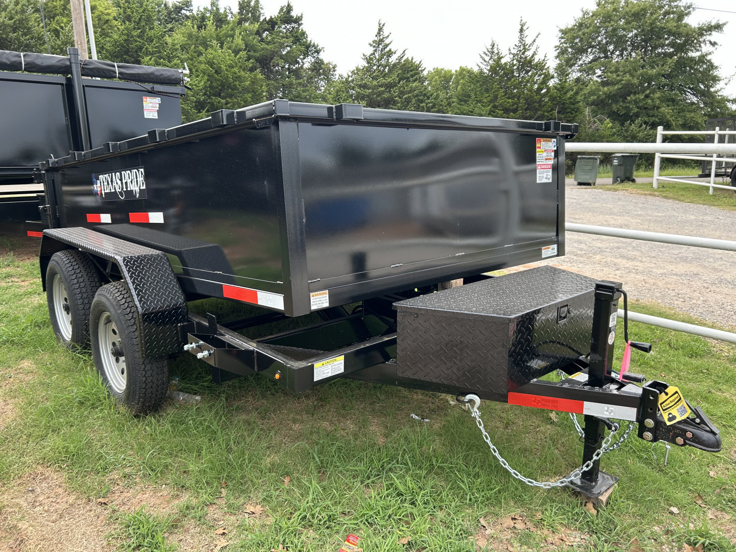 New 2025 Texas Pride Trailers DT6X10X2 Dump Trailer - 7k AXLES