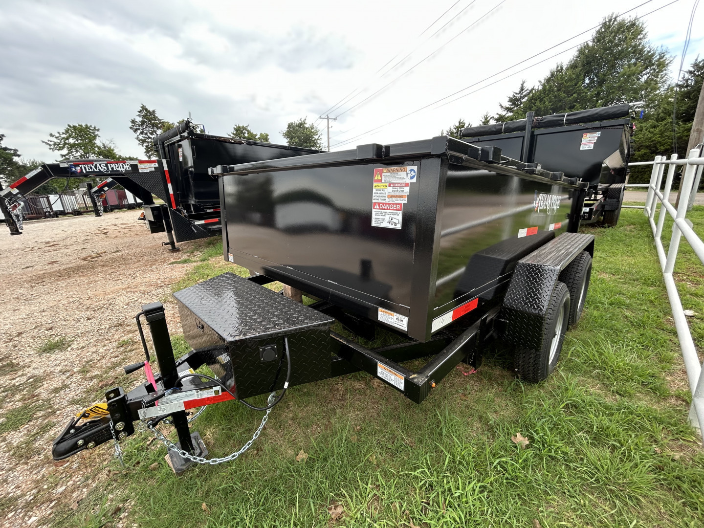 New 2025 Texas Pride Trailers DT6X10X2 Dump Trailer - 7k AXLES
