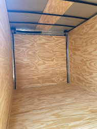 New 2025 FGT 6x12 Tandem Axle Cargo / Enclosed Trailer - BLACKOUT PACKAGE - SCREWLESS EXTERIOR - SPOILER