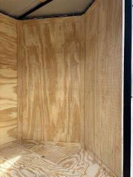 New 2025 FGT 6x12 Tandem Axle Cargo / Enclosed Trailer - BLACKOUT PACKAGE - SCREWLESS EXTERIOR - SPOILER