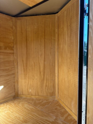 New 2025 FGT 6x12 Tandem Axle Cargo / Enclosed Trailer - BLACKOUT PACKAGE - SCREWLESS EXTERIOR - SPOILER