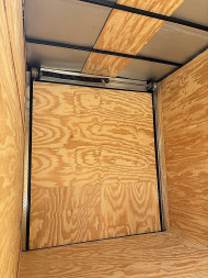 New 2025 FGT 6x12 Tandem Axle Cargo / Enclosed Trailer - BLACKOUT PACKAGE - SCREWLESS EXTERIOR - SPOILER-REAR FOLDING DOORS