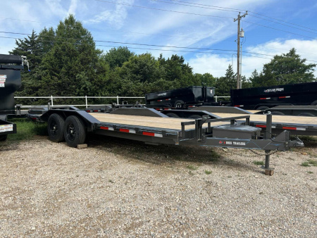 New 2025 4Boss Trailers 102X22TA Tilt Trailer - 7K Axles