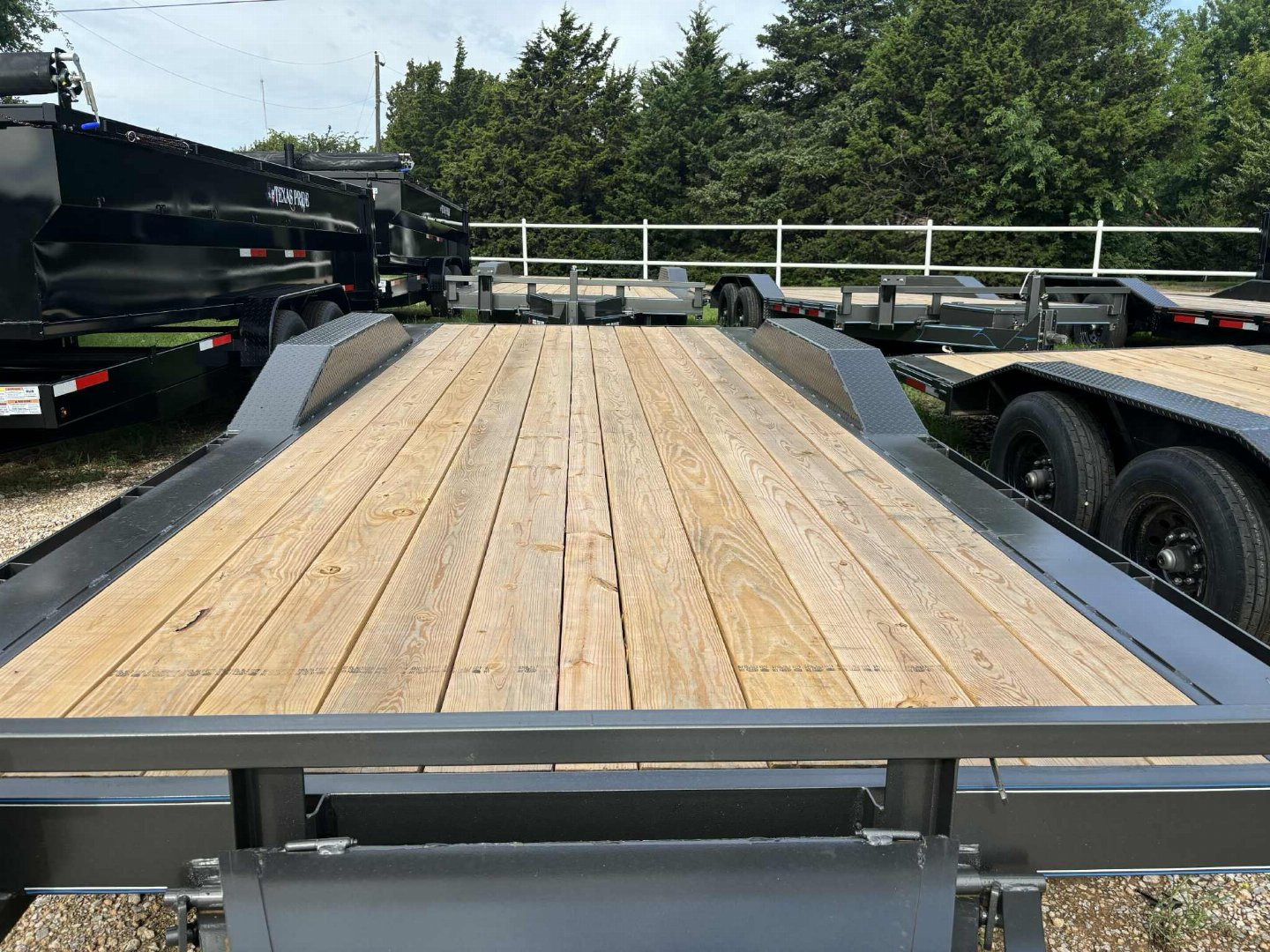 New 2025 4Boss Trailers 102X22TA Tilt Trailer - 7K Axles