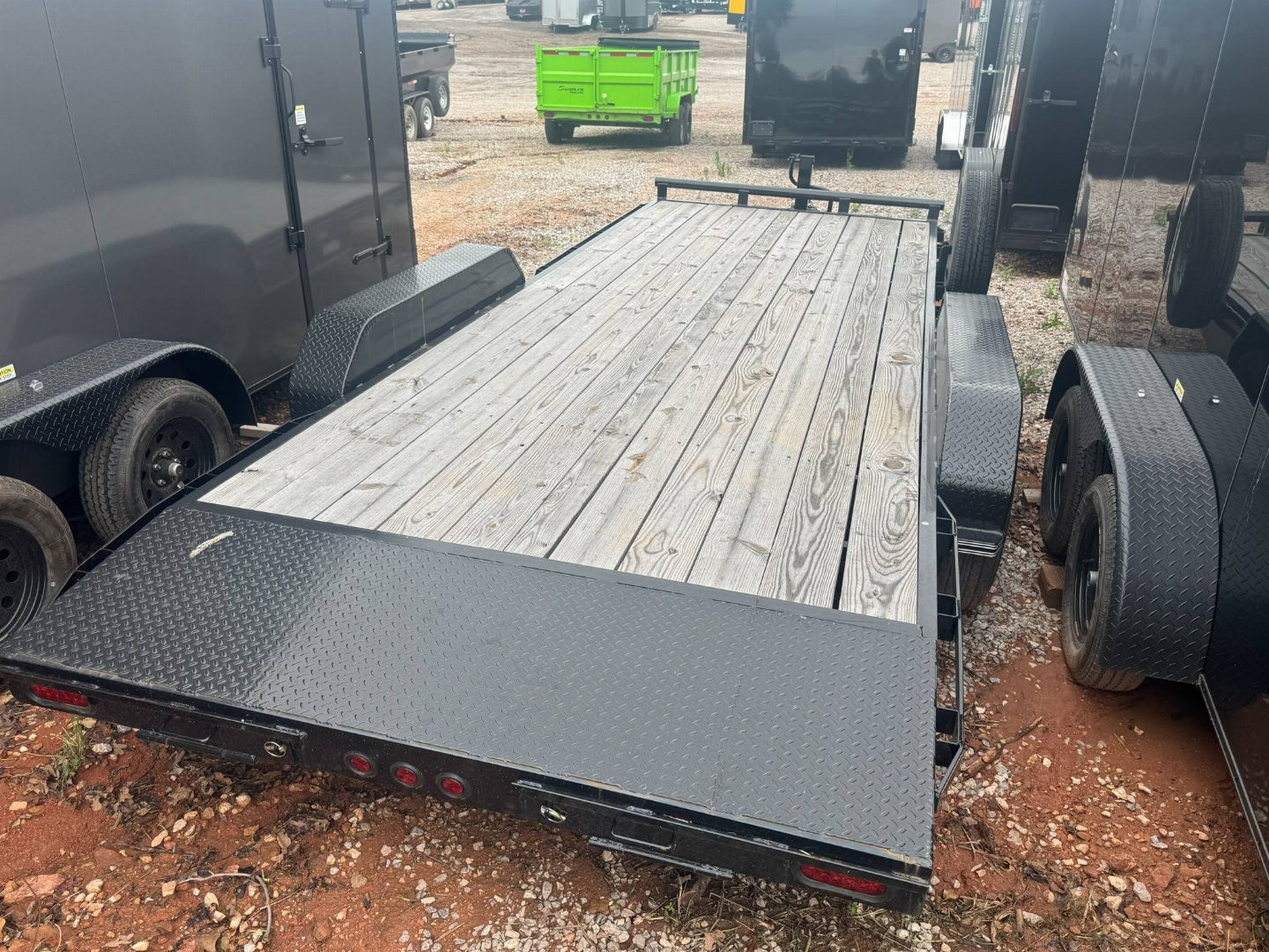 Used 2024 Double A 8320T7K Equipment Trailer