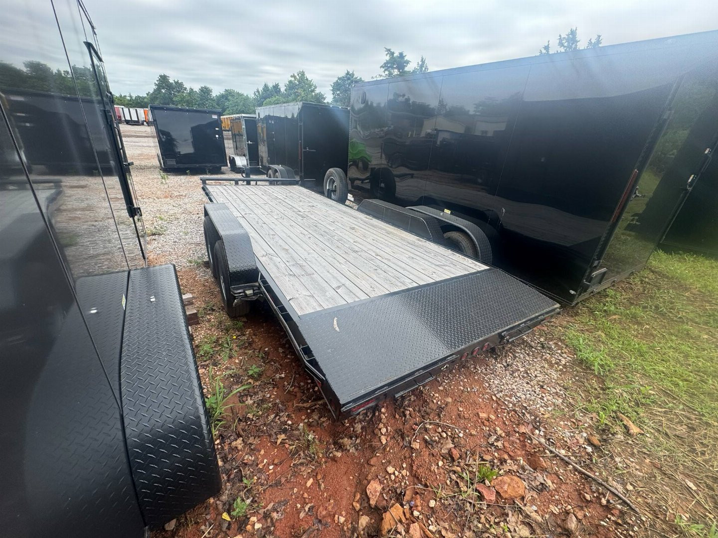 Used 2024 Double A 8320T7K Equipment Trailer