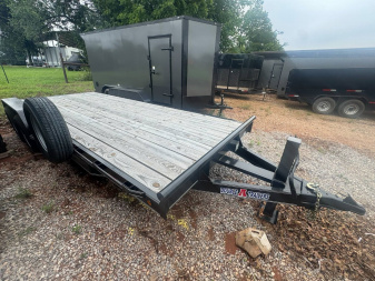 Used 2024 Double A 8320T7K Equipment Trailer