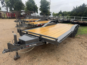 New 2025 4BOSS TRAILERS 102x22 Electric Tilt Flatbed Trailer