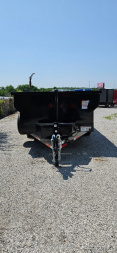 New 2025 Texas Pride Trailers 7X14X3 Dump Trailer - SPARE TIRE - NO TARP
