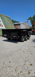 New 2025 Texas Pride Trailers 7X14X3 Dump Trailer - SPARE TIRE - NO TARP