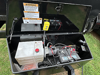 New 2025 Texas Pride Trailers 7X14X3 Dump Trailer-NO TARP