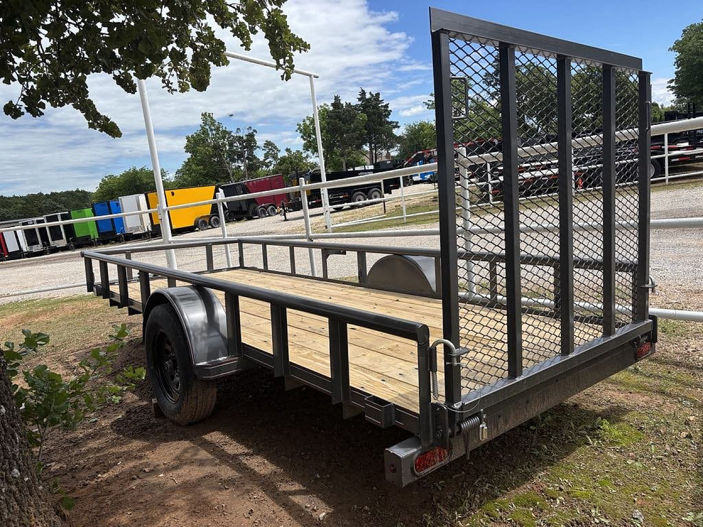 New 2025 Coffee Creek MFG 60x14SA2 Utility Trailer